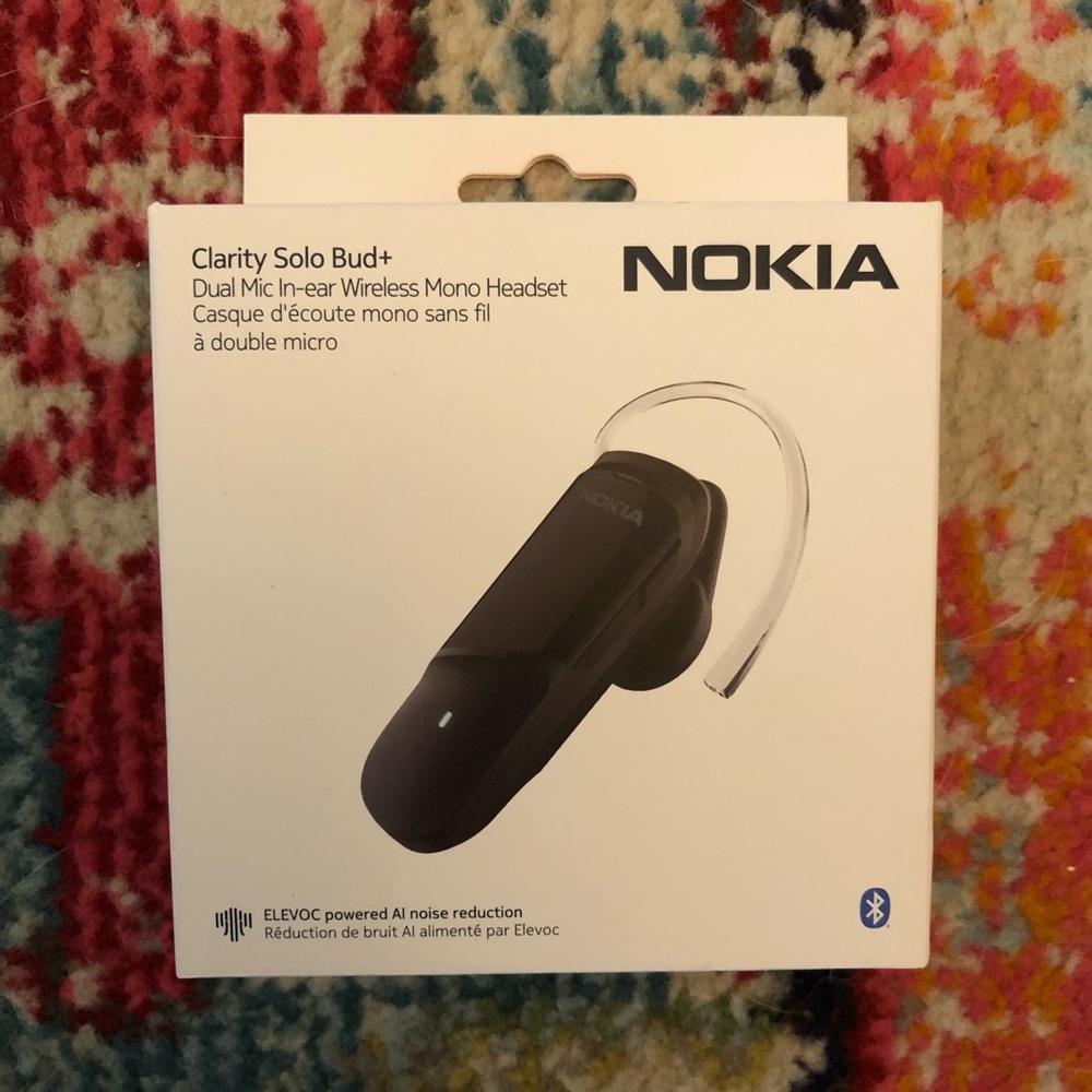 New Nokia Clarity Solo Bud + Single Ear Headset